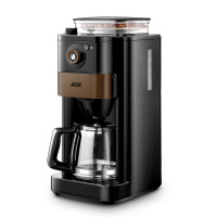 [新品]ACA/北美电器全自动咖啡机研磨一体家用小型商用美式滴漏现磨煮壶