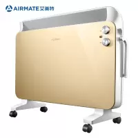 [精选]艾美特(AIRMATE) 家用取暖器浴室对流暖风机省电暖气壁挂防水 金色