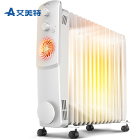 [精选]艾美特(Airmate)油汀取暖器家用电暖器15片电暖气片恒温省电大面积双擎发热家电