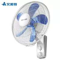 艾美特电风扇电扇壁扇家用壁挂式小型餐厅挂壁商用宿舍工业摇头墙