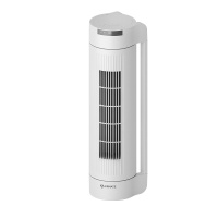 白色 艾美特电风扇落地家用智能塔扇无叶低噪小型工业立式宿舍电扇便携
