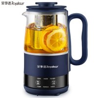 荣事达养生壶家用多功能小型养生杯办公室一人烧水杯花茶壶煮茶器 蓝色