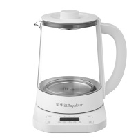 荣事达养生壶家用全自动多功能蒸煮一体mini煮茶办公室小型花茶壶 白色