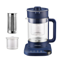 荣事达养生壶家用小型多功能炖煮全自动保温1一2人用迷你蒸煮一体 颜值款带玻璃炖盅