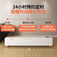 先锋(Singfun)踢脚线取暖器石墨烯电暖气片家用移动地暖小家WiFi智能水电暖器DTJ-T15R-JIOT [1.2
