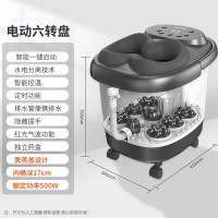 泰昌泡脚桶足浴盆全自动洗脚盆电动按摩加热恒温家用过小腿高深桶转盘按摩 熏蒸更养生