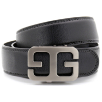 [EHOODI]头层真皮皮带男自动扣腰带男牛皮 韩版老中青年休闲商务头层牛皮皮带男潮裤带BTM10116