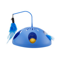 面包玩具逗猫玩具猫玩具多功能玩具电动蛋糕形自动逗猫玩具