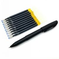 [巨无霸笔芯][买笔芯送笔壳]0.5 1.0mm大容量巨无霸签字 1.0大容量黑色笔芯5支大容量笔芯送笔壳一支[体验装]