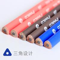 三角杆铅笔矫正握姿儿童小学生无毒2比HB马克幼儿园用三棱2H无铅毒初学者2B2ь三角形一年级 2H+2B+HB组合三盒装