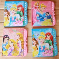 可爱小学生密码锁儿童开学卡通带锁日记笔记本子密码本 64密码本-白雪公主一本装