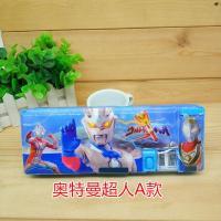 绝地求生吃鸡游戏铅笔盒幼儿园 小学生 男孩文具盒女多功能 迪迦奥特曼超人款式A款