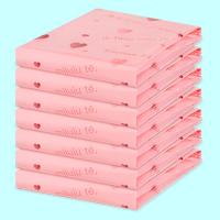 抽空气真空压缩袋套装大号行李箱专用装棉被子子衣物整理收纳袋子 爱心粉60*40CM