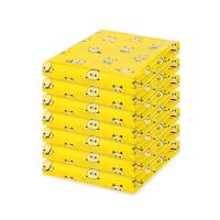 被子收纳袋衣物真空袋压缩袋子衣服旅行棉被小整理袋学生 熊猫黄色[升级五层加厚]小号60*40