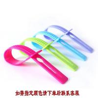 硅胶防风衣架扣防风晾晒固定锁扣晾衣杆防滑防吹落阳台衣服挂钩 普通款6个[蓝色]