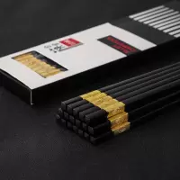 高档合金筷子 防滑防霉合金筷子耐高温消毒筷