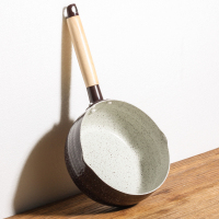 日式日本泡面小奶锅不粘锅电磁炉锅辅食锅牛奶小锅煮锅汤锅