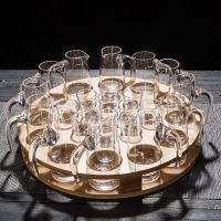 白酒杯套装一壶一杯酒具烈酒杯一口杯家用分酒器清酒壶创意小酒盅