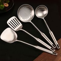铲子锅铲304不锈钢汤勺漏勺煎铲饭勺炒菜铲子厨房家用套装