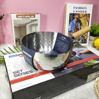 日本d304不锈钢奶锅家用单柄汤锅18cm复合底电磁炉可用