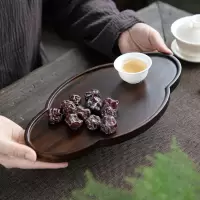 创意重竹盘子牛排网红西餐餐具托盘菜盘家用早餐盘碟子北欧ins风