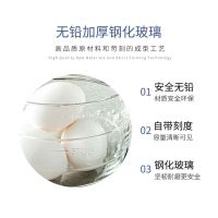 泡面碗玻璃碗带盖家用汤面碗沙拉碗耐摔可进微波炉加热