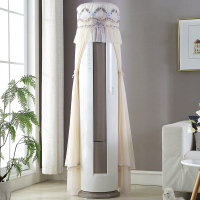 圆柱圆形空调套立式空调罩柜机圆形格力美的奥克斯开机不取|苏蔓蓝A款 扬子圆形/小天鹅智尚