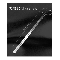 不锈钢老火钳家用加长小大号长柄蜂窝煤球带便拾物器厕所捡垃圾夹|不锈钢火钳60厘米方卡