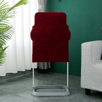 方形落地电风扇罩鸿运扇全包风扇套子立式台扇风扇罩保护罩|枣红(厚)