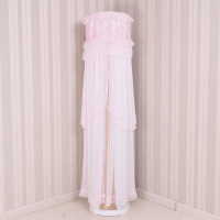 送遥控器罩格力i铂i酷柜机专用空调罩套立式圆形圆柱|花团锦簇粉色开机不取 美的天行尊行智行俊行云行悦行