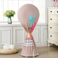 全包电风扇罩立式电风扇罩套落地式风扇罩家用风扇套保护套|驼色猫头