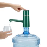 桶装水抽水器充电饮水机家用电动纯净压水器自动上水器吸|绿色