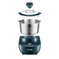 苏泊尔 (SUPOR) 和面机 SHM02 小型3.5L低噪304不锈钢自动一键厨师发酵电动家用揉面机