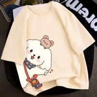 [65-200斤]100%纯棉短袖学生大码T恤宽松女装韩春夏新款T恤上衣