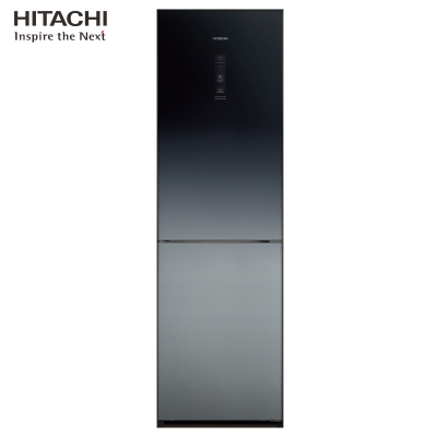 Hitachi/日立冰箱 R-BF330JC(XGR)328升双门触控 变频二级能效 自选变温 双向冷冻保鲜 纳米钛过滤