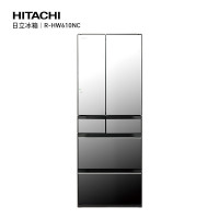 日立(HITACHI)日本原装进口602L双循环真空保鲜自动制冰多门高端电冰箱R-HW610NC-X水晶镜色