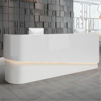 幸旺烤漆接待台 烤漆前台XWJDT001