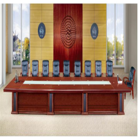 幸旺6米会议桌 XWHYZ012 油漆会议桌  一桌20椅