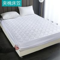 床笠单件夹棉床笠加棉床罩席梦思保护罩薄床套床垫防尘罩防滑固定