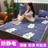 冬季保暖法莱绒毛毯床单珊瑚绒毯子垫床褥子床上铺的毯子床毯防滑