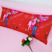 1.2米1.5米加长枕头套双人长枕套情侣枕套单个枕舒适枕套加长枕头