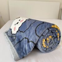 毛毯夏季珊瑚绒空调盖毯午睡小被子春秋薄款床单人办公室沙发毯子