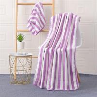 浴巾大毛巾套装珊瑚绒加厚男女成人比纯棉吸水不掉毛柔软