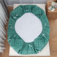 加棉床笠加厚夹棉床罩单件防滑床单床垫套席梦思保护套棕垫子秋冬