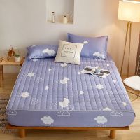 加厚床笠夹棉床罩单双人亲肤透气床垫防尘罩席梦思保护套