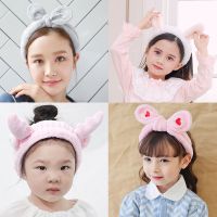 韩国网红束发带洗脸洗漱化妆简约可爱女头饰绑小女孩发套头箍发箍