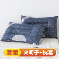 决明子学生枕头护颈椎枕一只装一对装成人家用单人宿舍助睡眠枕芯