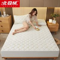 全棉夹棉床笠全包防滑席梦思保护套加厚床罩单件纯棉床垫罩