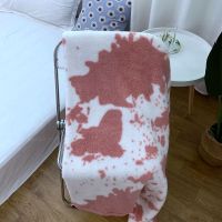 ins果浆学生宿舍休闲小毯子双面绒保暖沙发毯办公室午休披肩毛毯