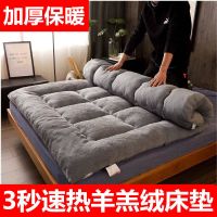加厚保暖羊羔绒床垫1.8m2米双人床褥1.5m宿舍单人褥子垫被